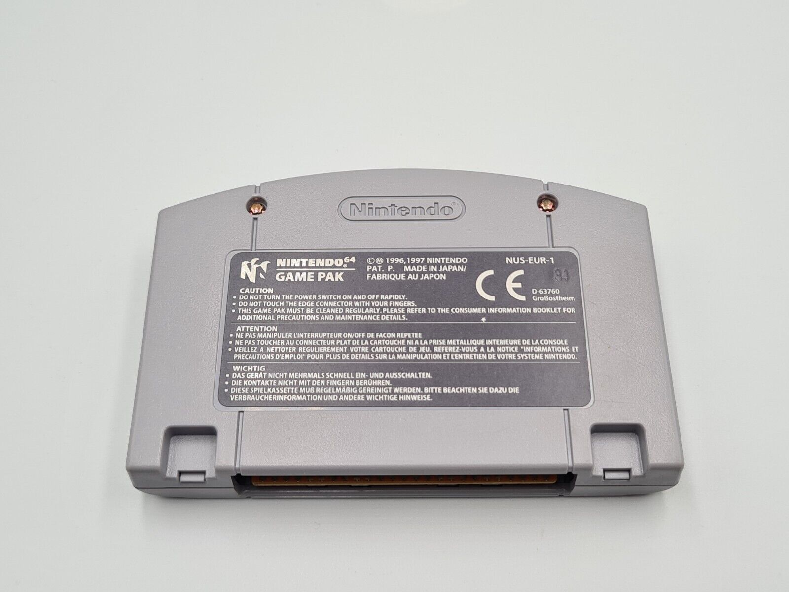 N64 Nintendo 64 Mace The Dark Age mit OVP und Anleitung EUR - T-Retro-Games 