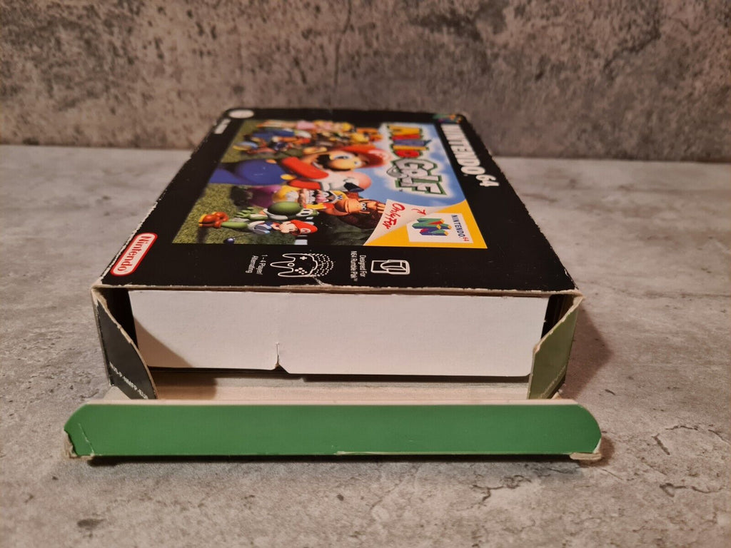 N64 Nintendo 64 Mario Golf mit OVP und Anleitung EUR - T-Retro-Games 