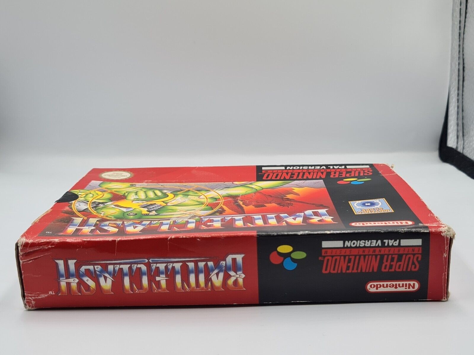 SNES Super Nintendo Battleclash mit OVP und Anleitung UKV - T-Retro-Games 