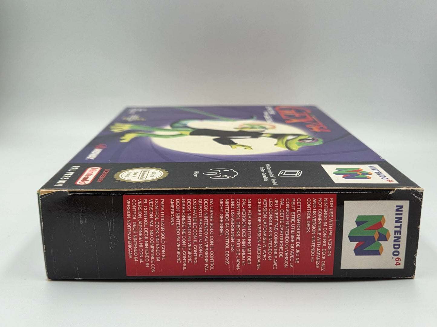 N64 Nintendo 64 Gex 64 Enter The Gecko mit OVP und Anleitung EUR