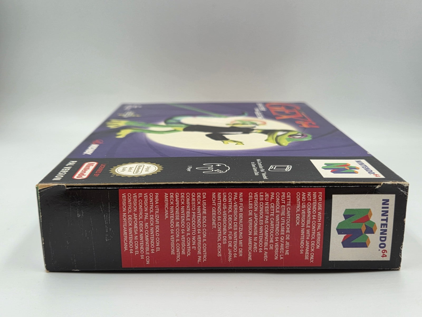 N64 Nintendo 64 Gex 64 Enter The Gecko mit OVP und Anleitung EUR