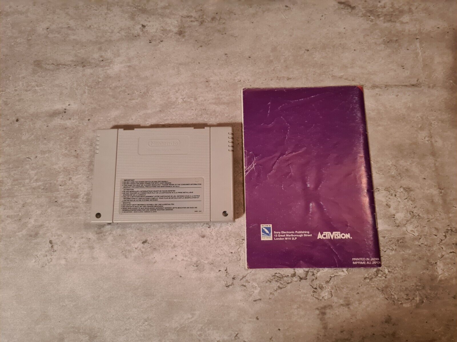 SNES Super Nintendo X-Kaliber 2097 mit OVP und Anleitung EUR - T-Retro-Games 