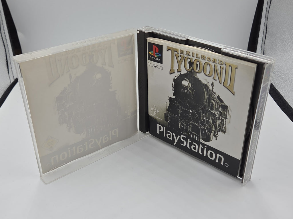 PS1 Playstation 1 Spiel Railroad Tycoon II mit OVP und Anleitung Deutsch