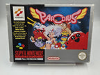SNES Super Nintendo Spiel Parodius mit OVP und Anleitung NOE