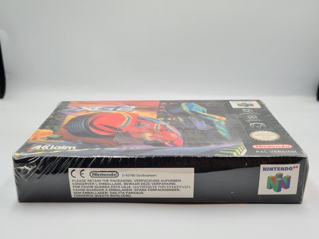 N64 Nintendo 64 extreme-G XG2 Sealed NEW NEU EUR - T-Retro-Games 