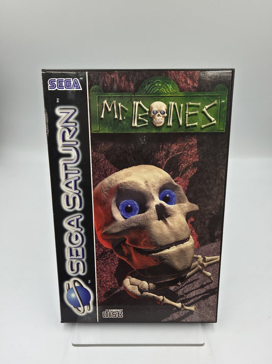 Sega Saturn Spiel Mr. Bones mit OVP und Anleitung Multi Language 2 Discs