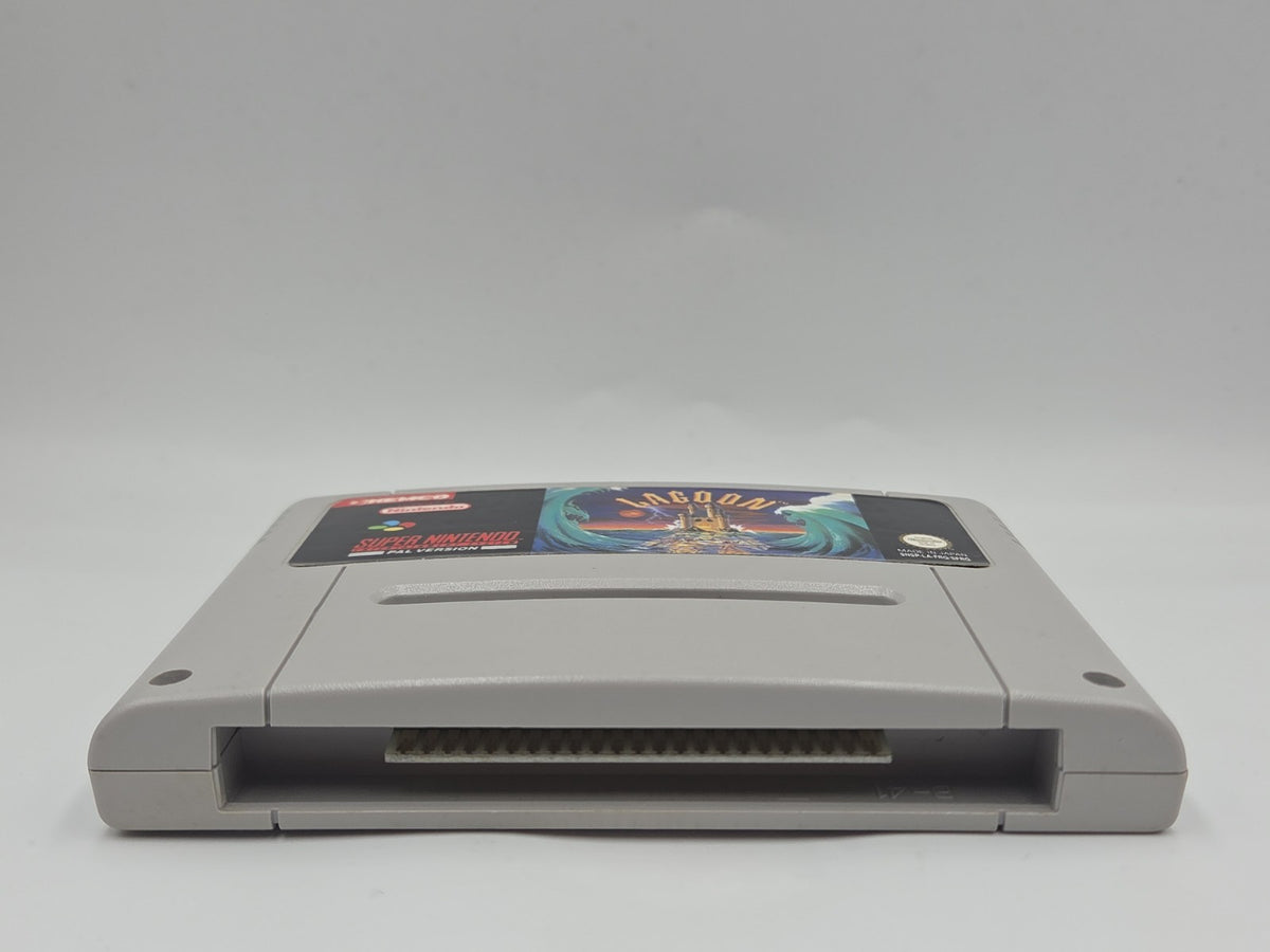 SNES Super Nintendo Spiel Lagoon Modul FRG / SFRG