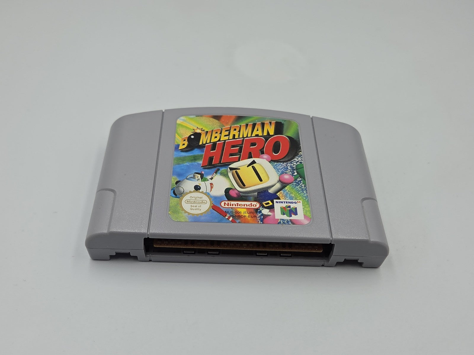 N64 Nintendo 64 Bomberman Hero mit OVP und Anleitung NOE