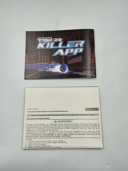 Nintendo Game Boy Advance Tron 2.0 Killer APP mit OVP und Anleitung EUR