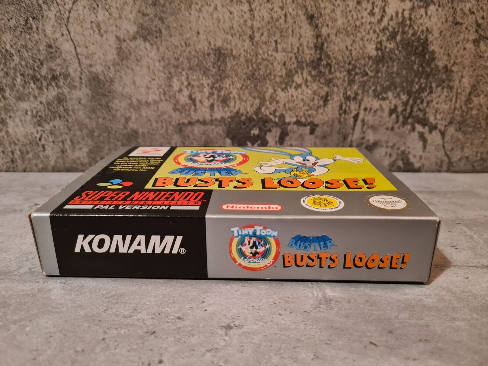 SNES Tiny Toon Adventures Buster Busts Loose mit OVP und Anleitung NOE - T-Retro-Games 