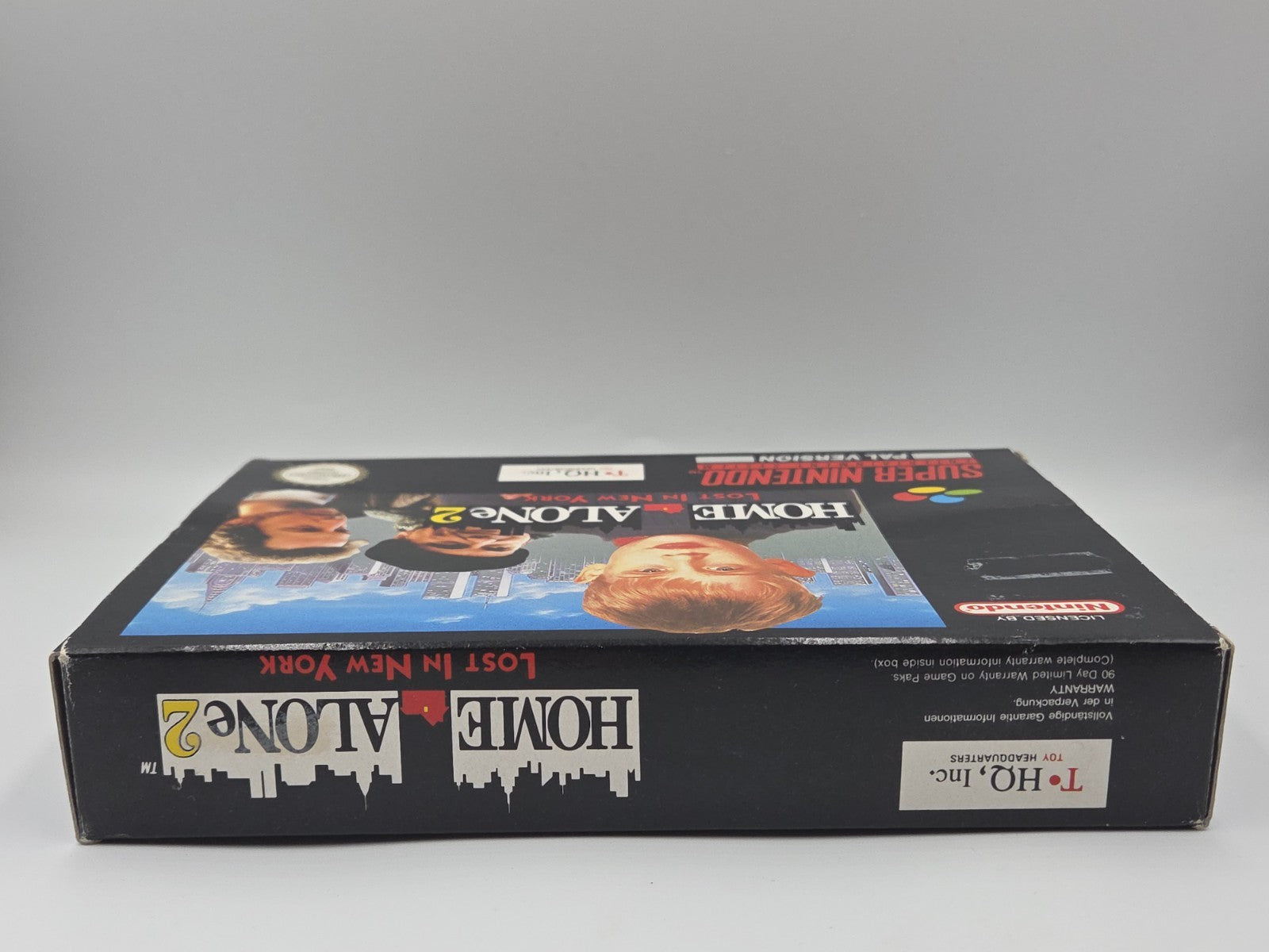 SNES Super Nintendo Spiel Home Alone 2 Lost in New York mit OVP  Anleitung NOE