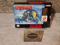 SNES Super Nintendo Cybernator mit OVP und Anleitung NTSC-USA - T-Retro-Games 