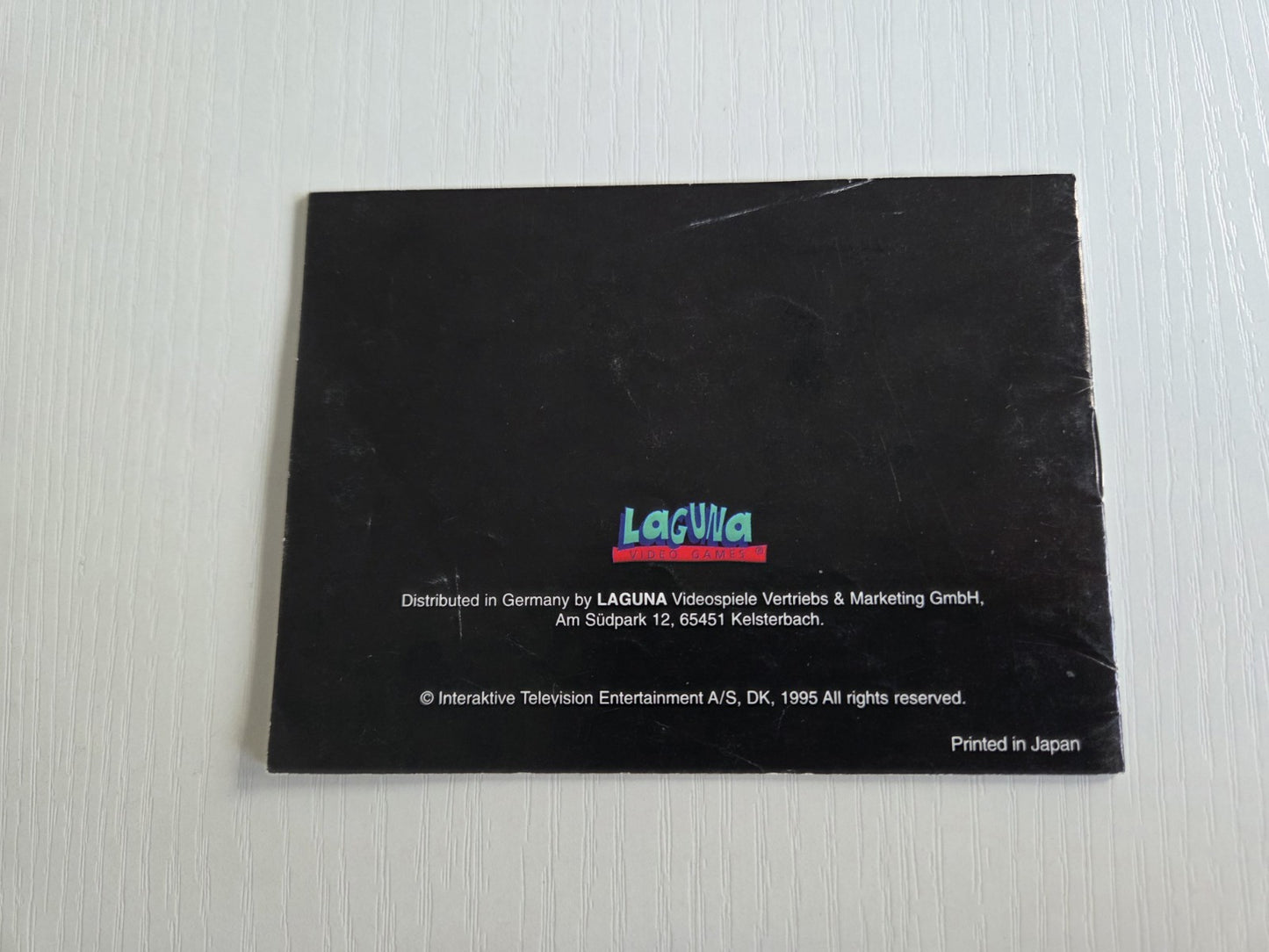 Nintendo Game Boy Classic Hugo Spielanleitung Instruction Booklet NOE