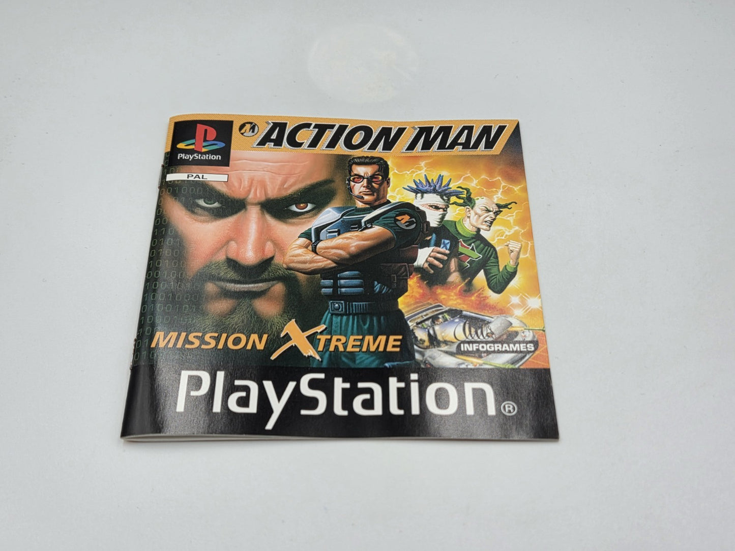 PS1 Playstation 1 Action Man Mission Xtreme mit OVP und Anleitung Englisch 