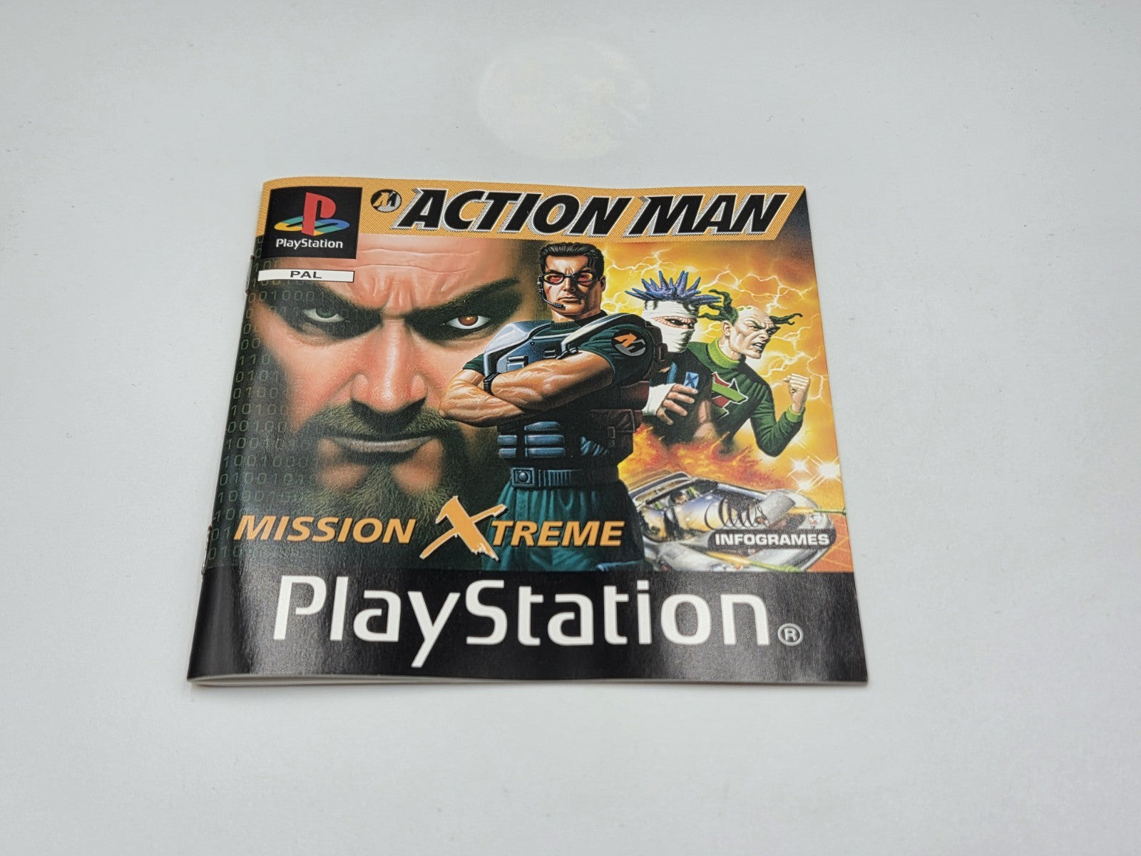 PS1 Playstation 1 Action Man Mission Xtreme mit OVP und Anleitung Englisch 