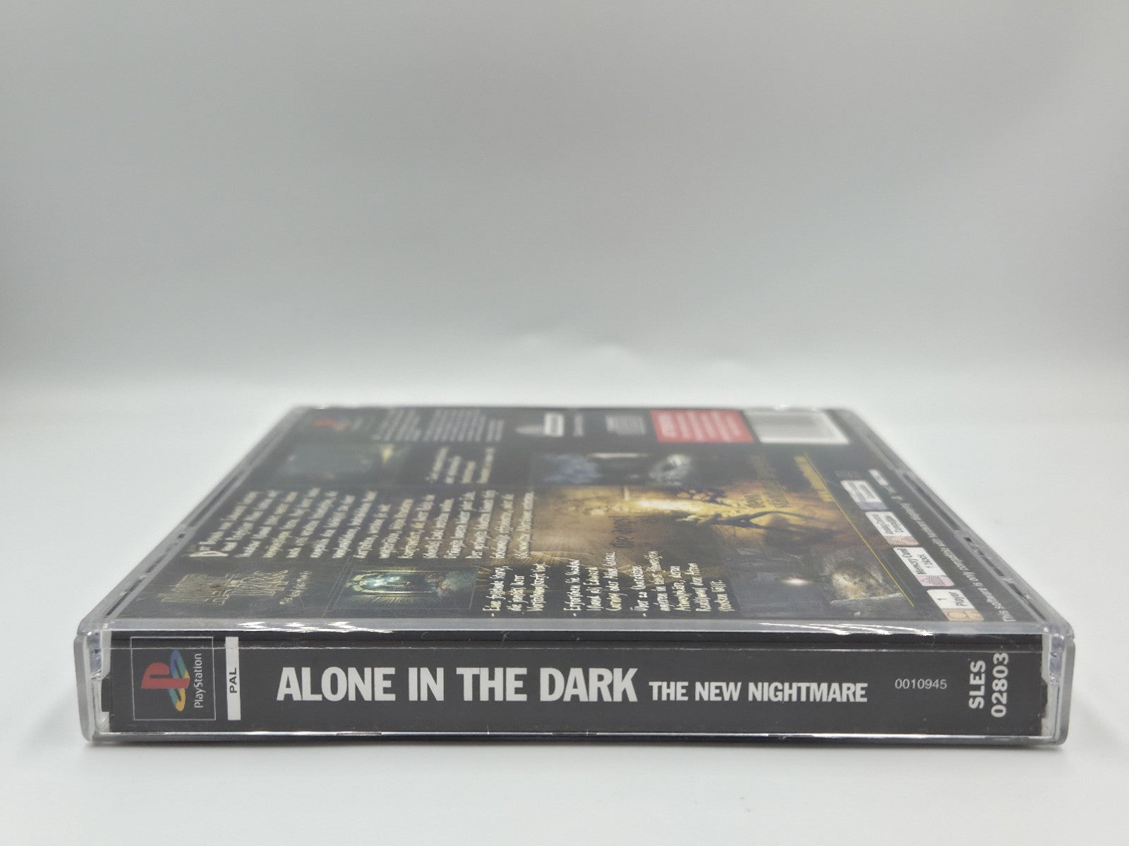 PS1 Spiel Alone in The Dark The New Nightmare mit OVP und Anleitung Deutsch