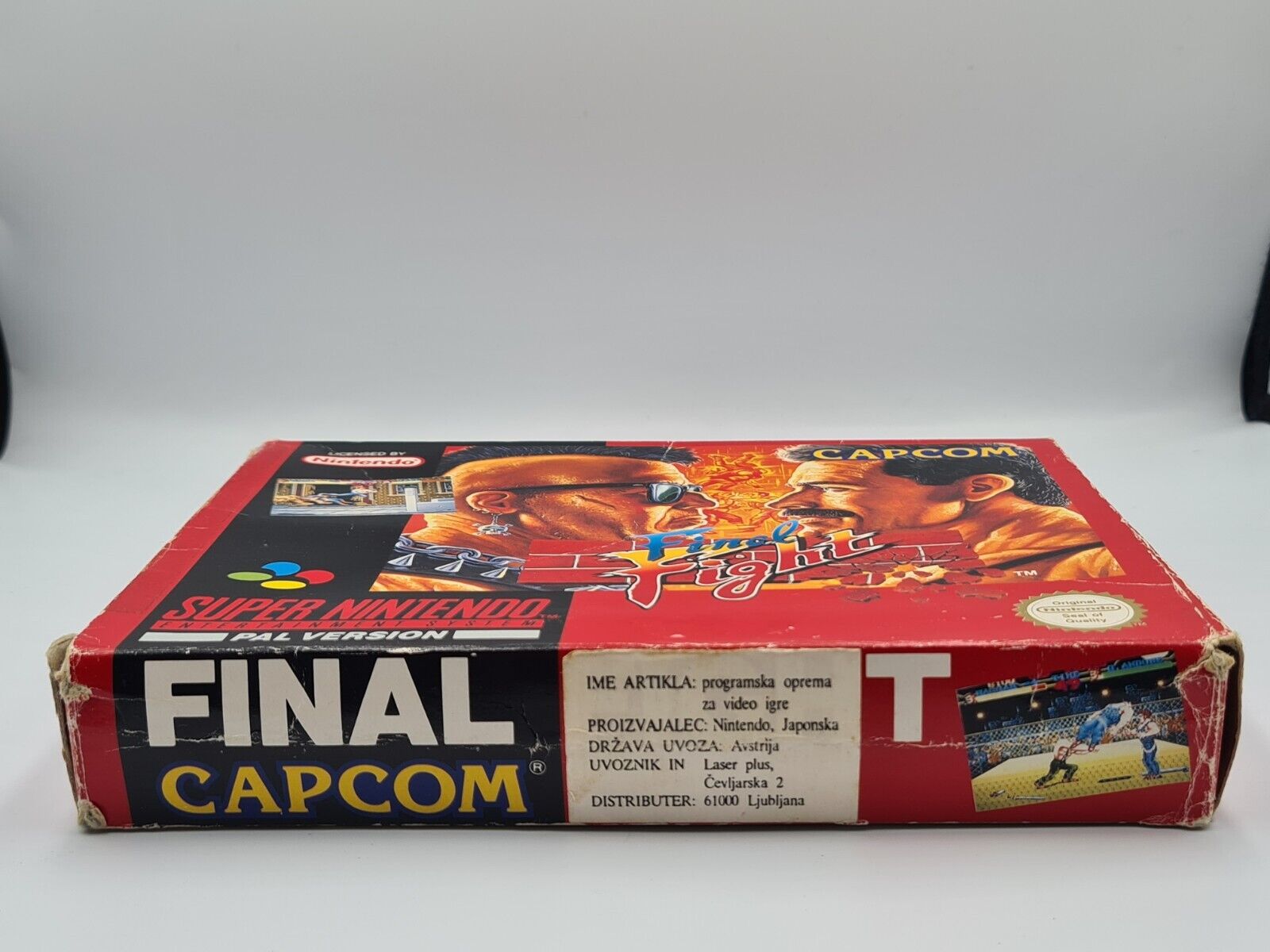 SNES Super Nintendo Final Fight mit OVP und Anleitung FRG - T-Retro-Games 