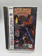 Sega Saturn Spiel Skeleton Warriors mit OVP und Anleitung NTSC-USA