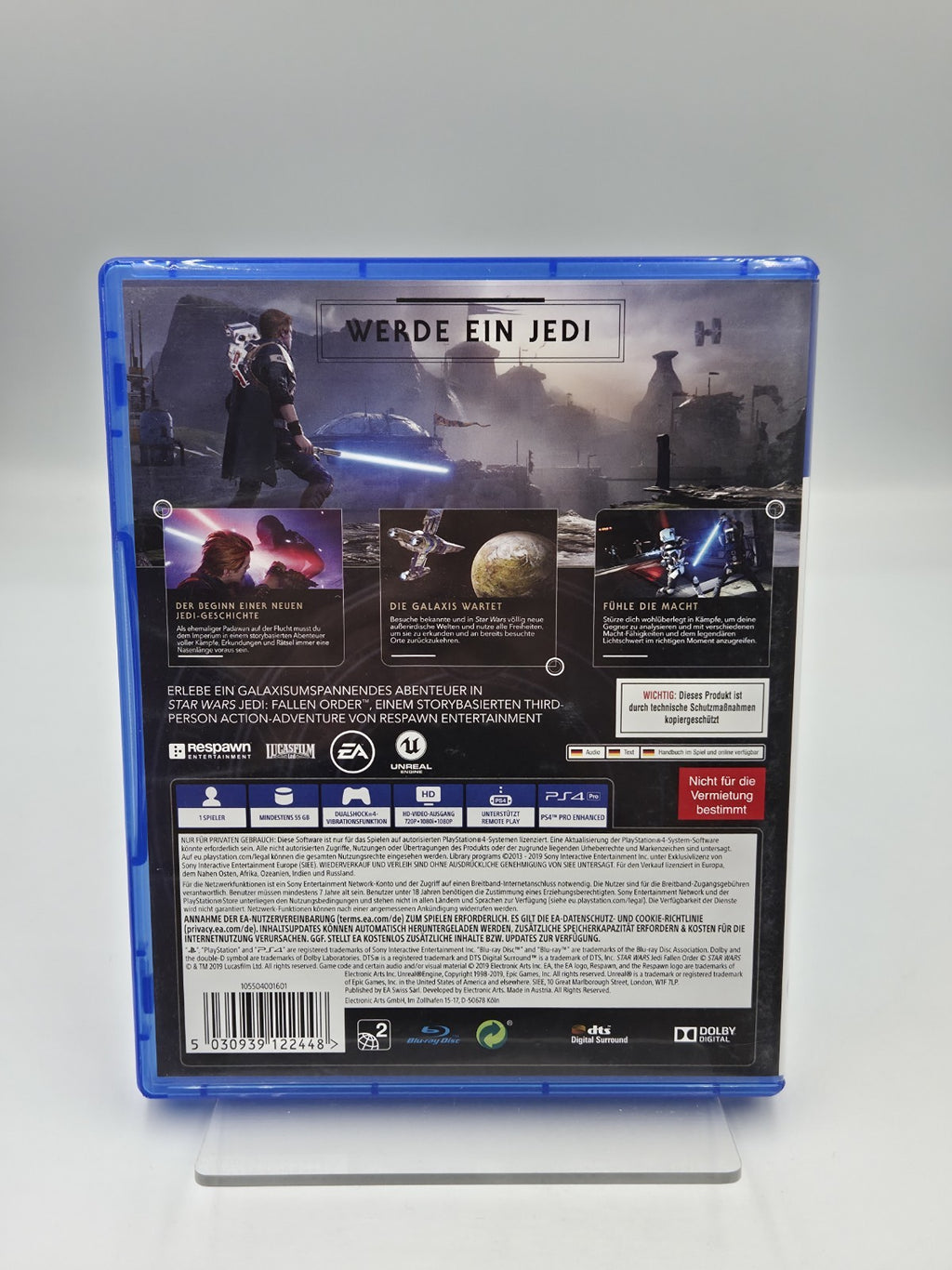 PS4 Playstation 4 Spiel Star Wars Jedi Fallen Order mit OVP Deutsch