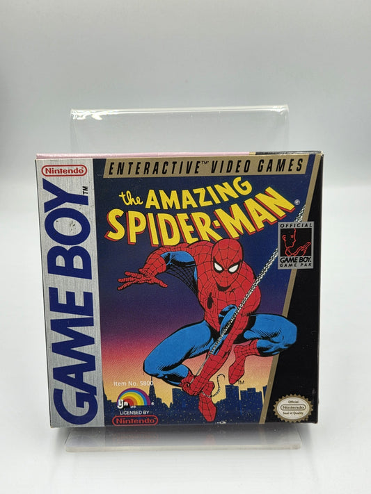 Nintendo Game Boy Classic Spiel The Amazing Spider-Man mit OVP und Anleitung USA