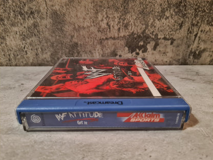 Sega Dreamcast WWF Attitude mit OVP und Anleitung Deutsch 