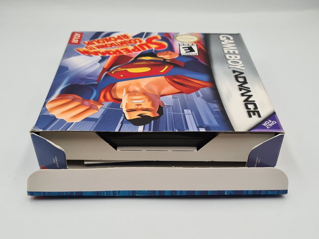 Nintendo Game Boy Advance Superman Countdown To Apokolips mit OVP +Anleitung USA - T-Retro-Games 