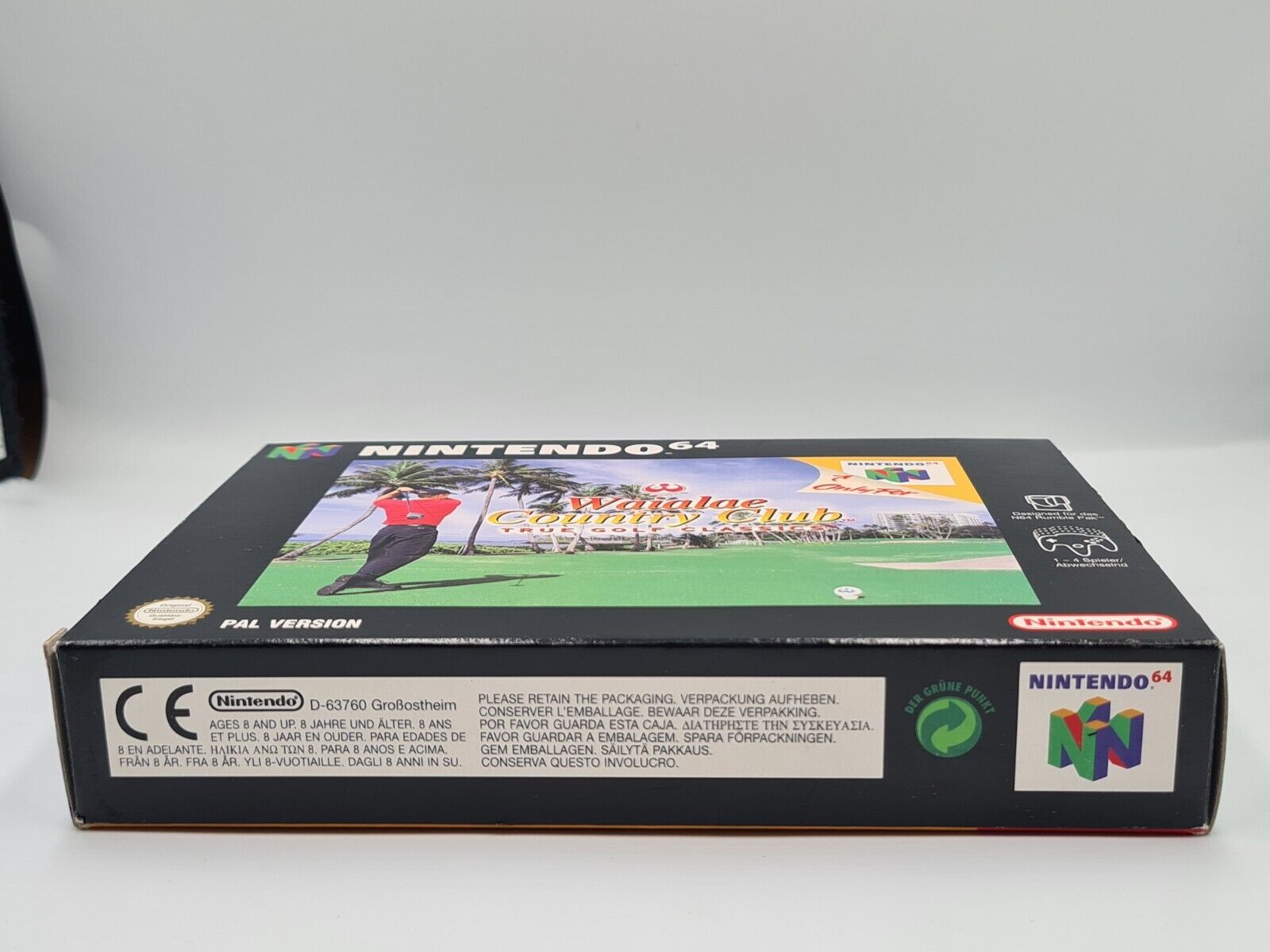 N64 Nintendo 64 Waialae Country Club mit OVP und Anleitung NOE - T-Retro-Games 