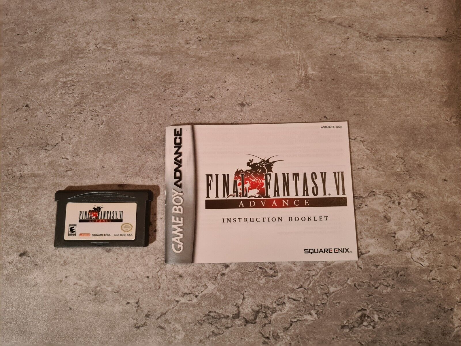 Nintendo Game Boy Advance Final Fantasy VI Advance mit OVP und Anleitung USA - T-Retro-Games 