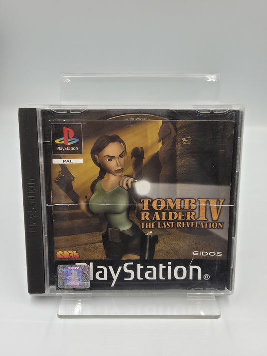 PS1 Playstation 1 Spiel Tomb Raider IV The Last Revelation mit OVP + Anleitung 