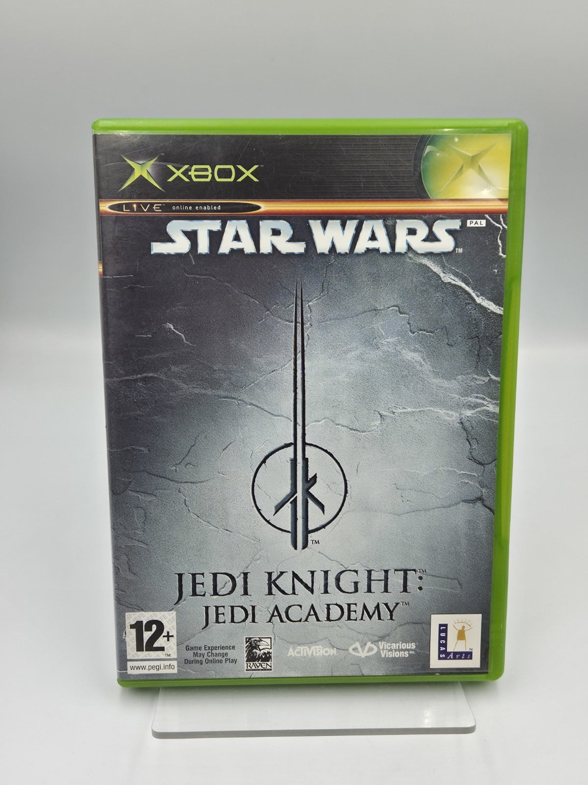 XBOX Spiel Star Wars Jedi Knight Jedi Academy mit OVP und Anleitung Englisch