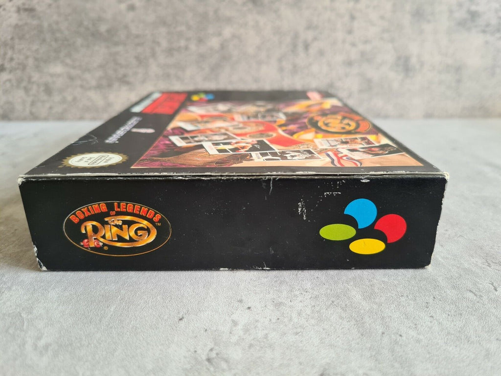 SNES Super Nintendo Boxing Legends of The Ring mit OVP und Anleitung UKV - T-Retro-Games 
