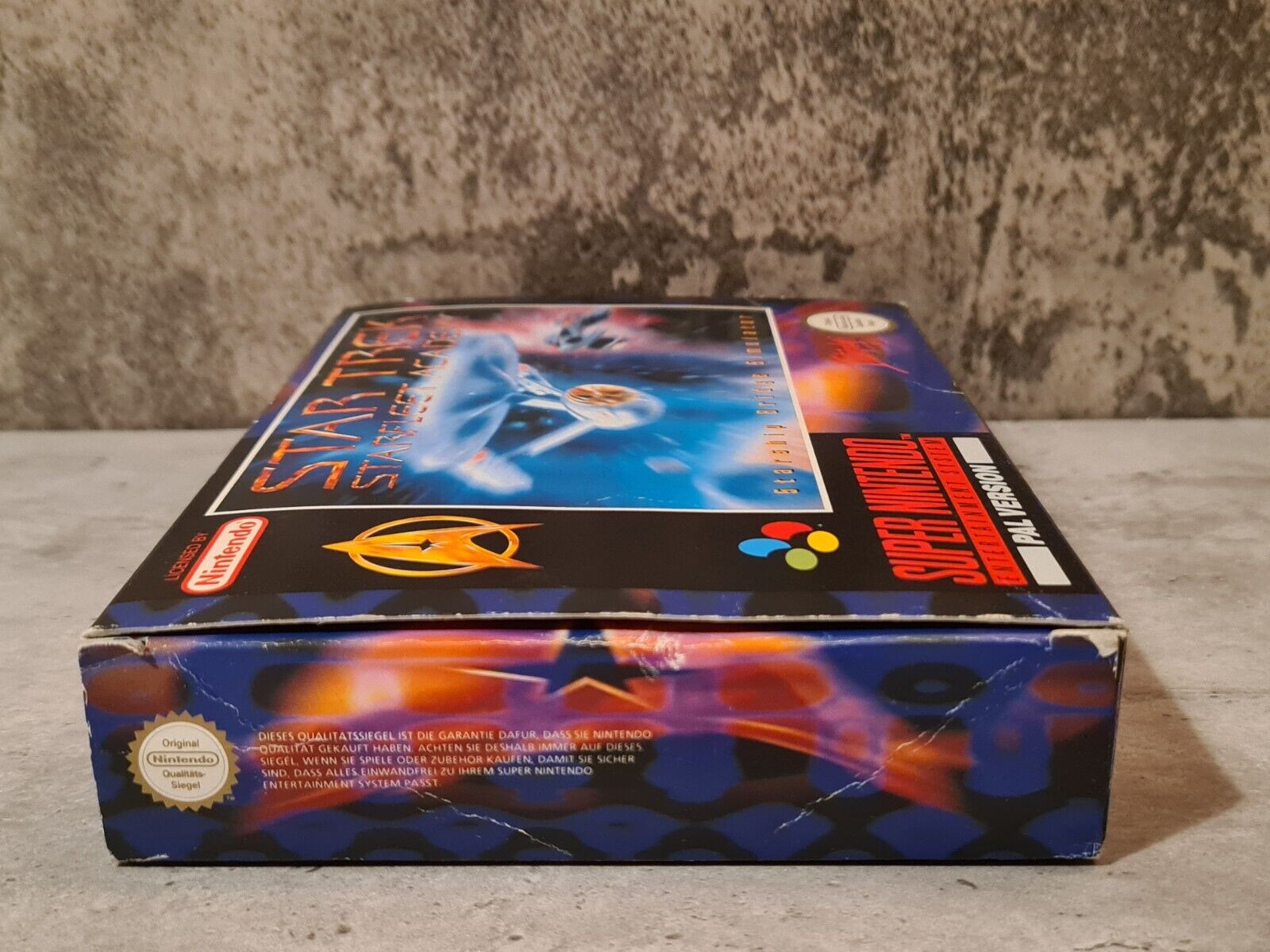 SNES Super Nintendo Star Trek Starfleet Academy mit OVP und Anleitung NOE - T-Retro-Games 