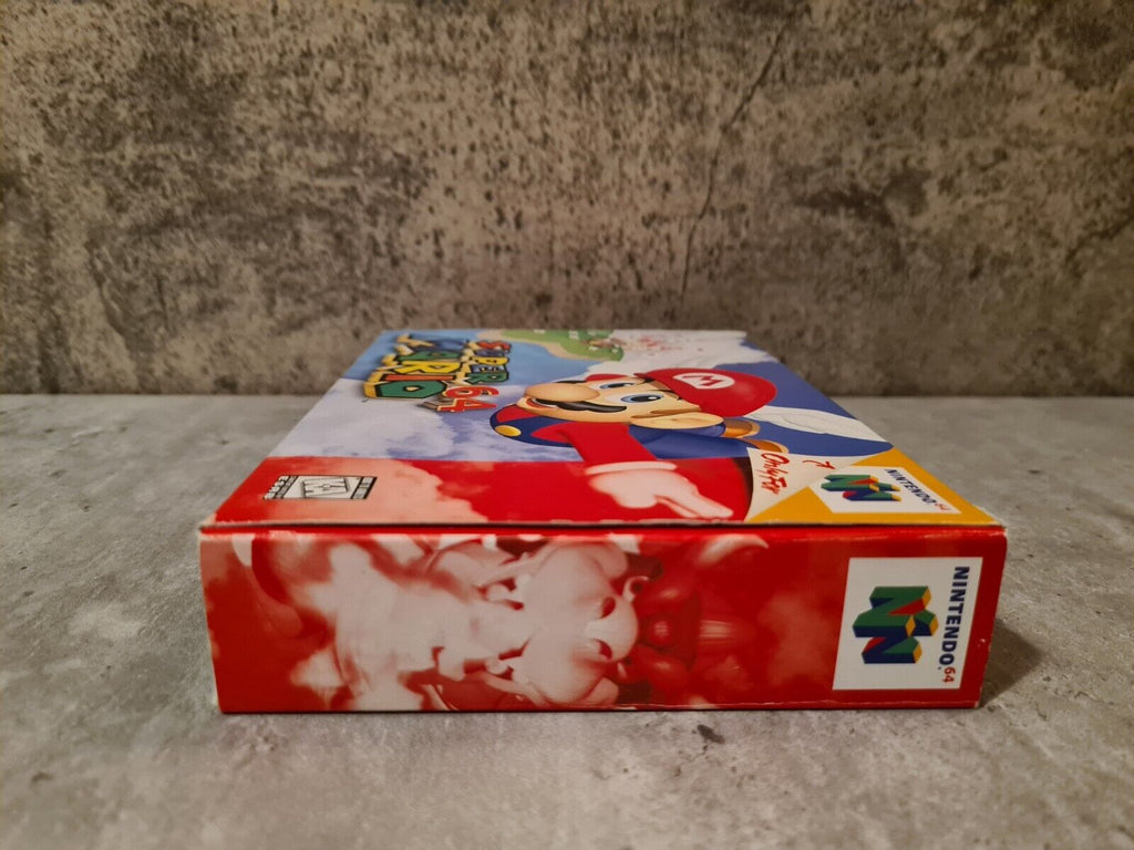N64 Nintendo 64 Super Mario 64 mit OVP und Anleitung USA NTSC - T-Retro-Games 