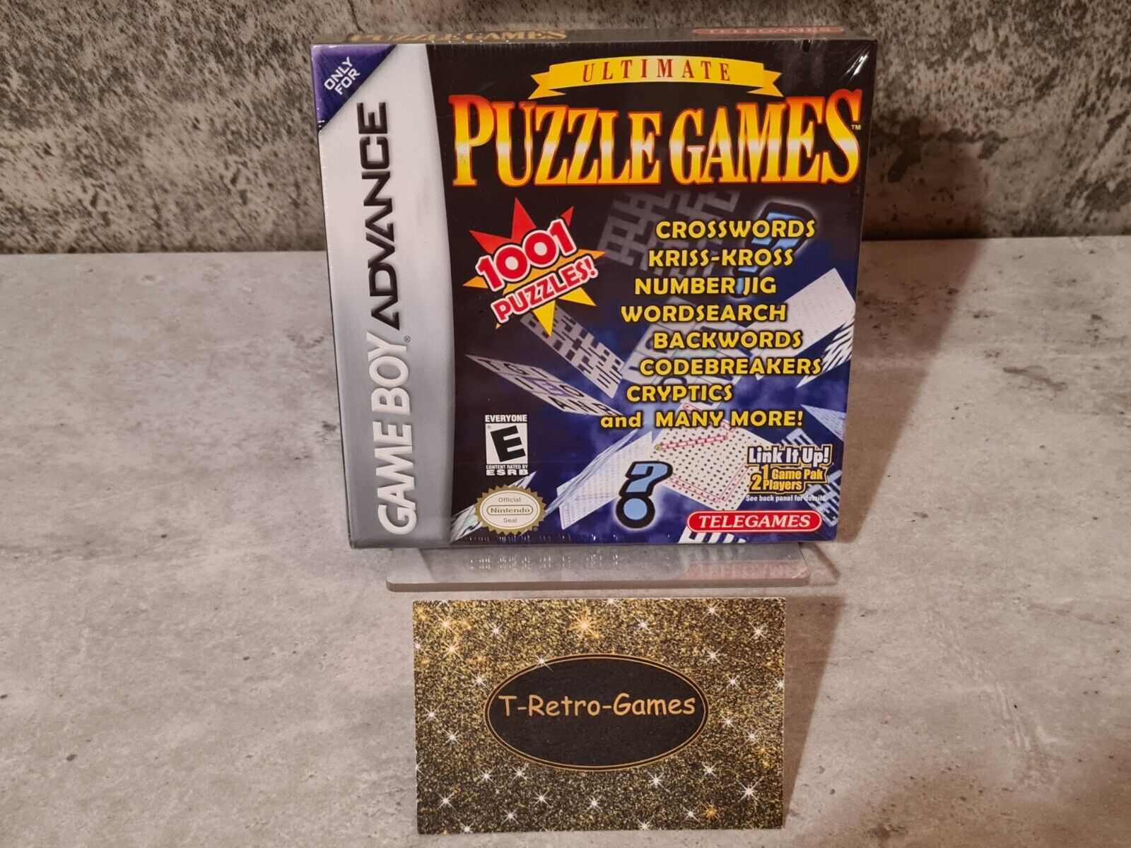 Nintendo Game Boy Advance Ultimate Puzzle Games USA Sealed Neu New - T-Retro-Games 