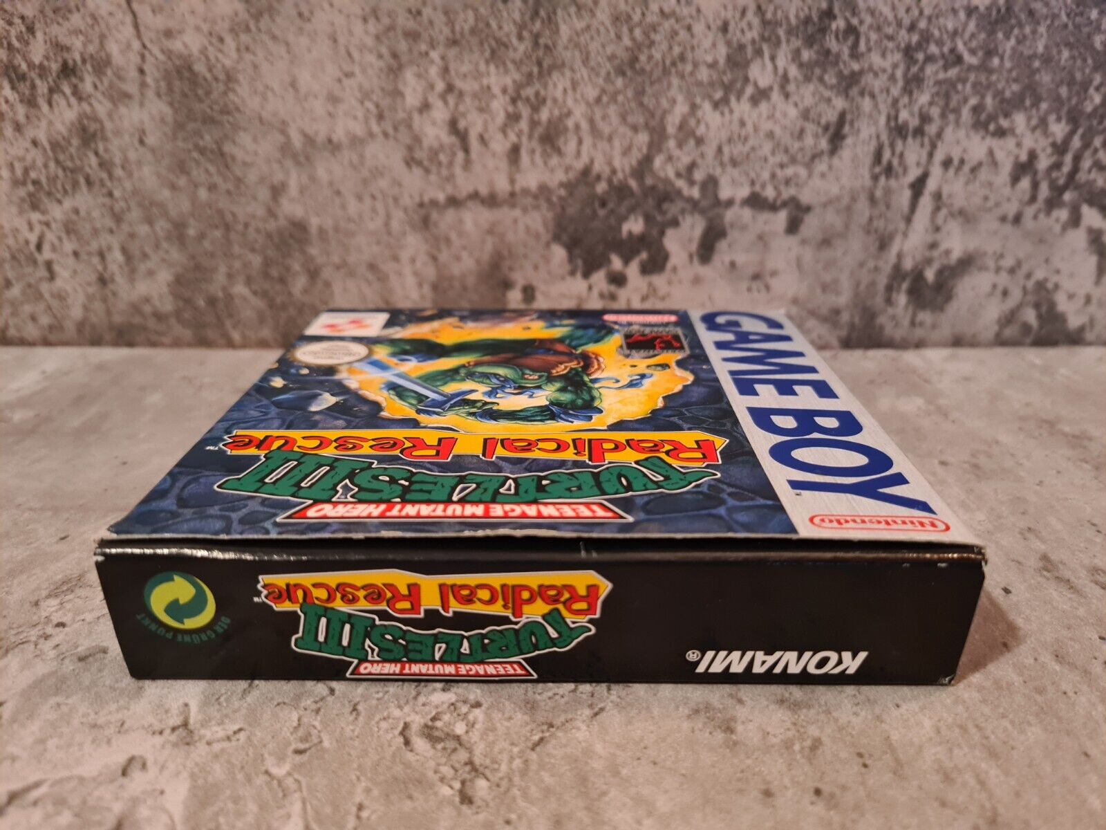 Nintendo Game Boy Classic Turtles III Radical Rescue mit OVP und Anleitung NOE - T-Retro-Games 