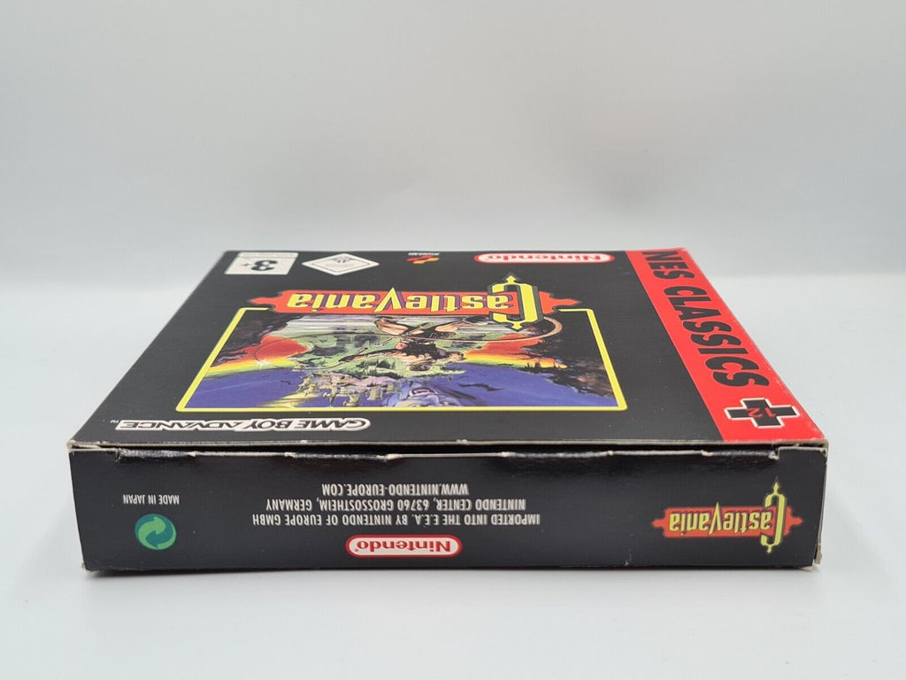 Nintendo Game Boy Advance NES Classics Castlevania mit OVP und Anleitung EUR - T-Retro-Games 