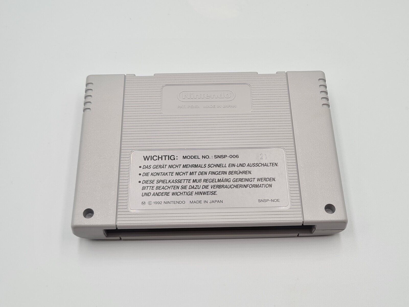 Super Nintendo King of The Monsters mit OVP und Anleitung NOE - T-Retro-Games 