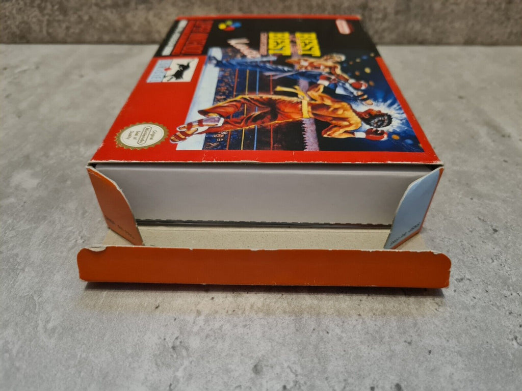 SNES Super Nintendo Best of The Best Karate mit OVP und Anleitung FRG - T-Retro-Games 
