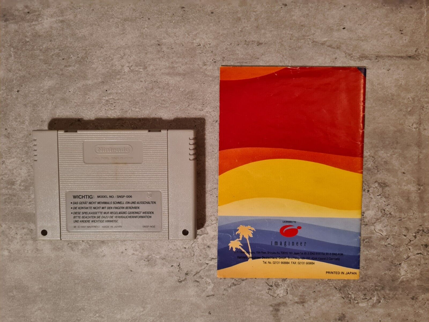 SNES Super Nintendo California Games II mit OVP und Anleitung NOE - T-Retro-Games 