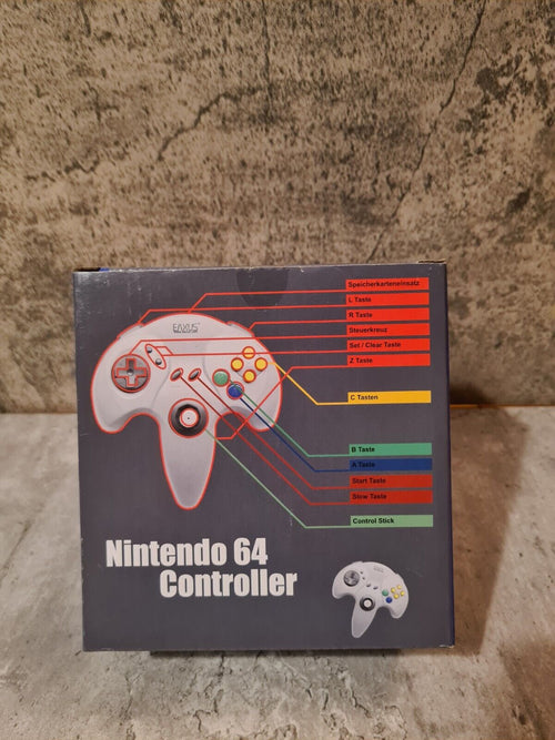 N64 Nintendo 64 Controller Nexus Joystick OVP Neu - T-Retro-Games 