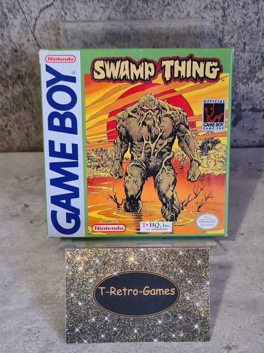 Nintendo Game Boy Classic Swamp Thing mit OVP und Anleitung USA - T-Retro-Games 
