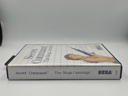 Sega Master System Secret Command mit OVP und Anleitung Multilingual 