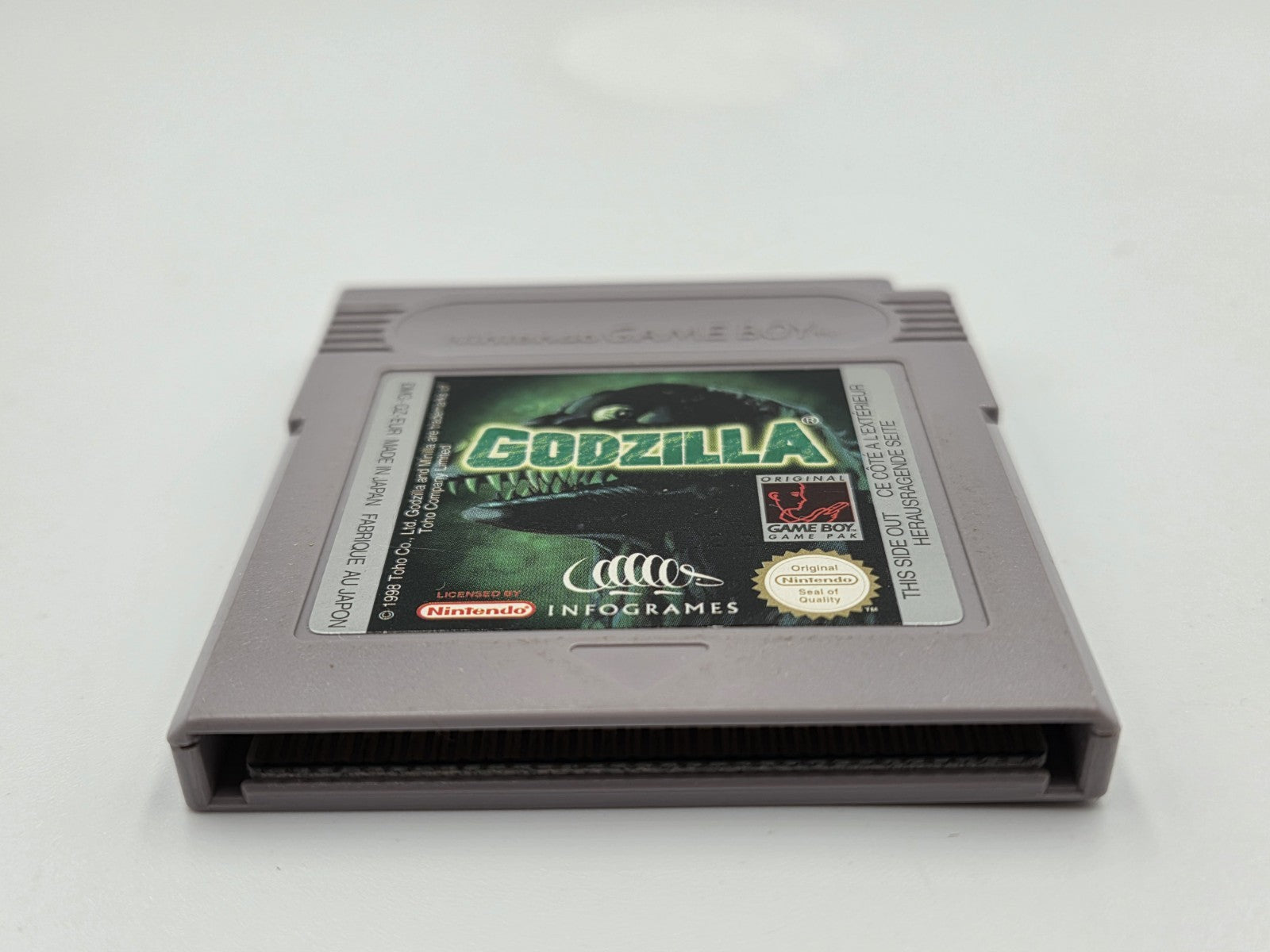 Nintendo Game Boy Classic Spiel Godzilla Modul EUR