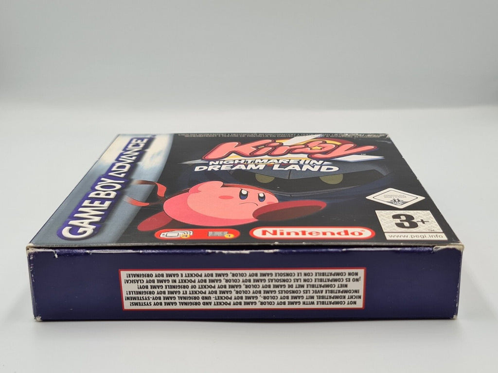 Nintendo Game Boy Advance Kirby Nightmare In Dream Land + OVP und Anleitung EUR - T-Retro-Games 