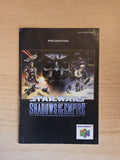N64 Nintendo 64 Star Wars Shadows of The Empire Spielanleitung NOE