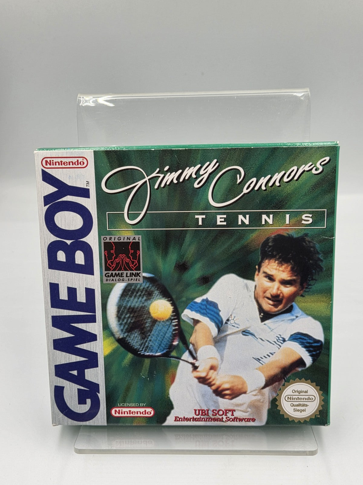 Nintendo Game Boy Classic Spiel Jimmy Connors Tennis mit OVP und Anleitung NOE