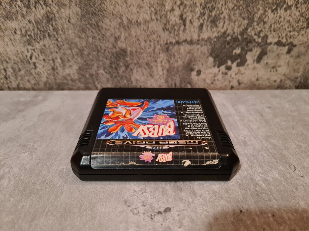 Sega Mega Drive Bubsy mit OVP und Anleitung Multi Language - T-Retro-Games 