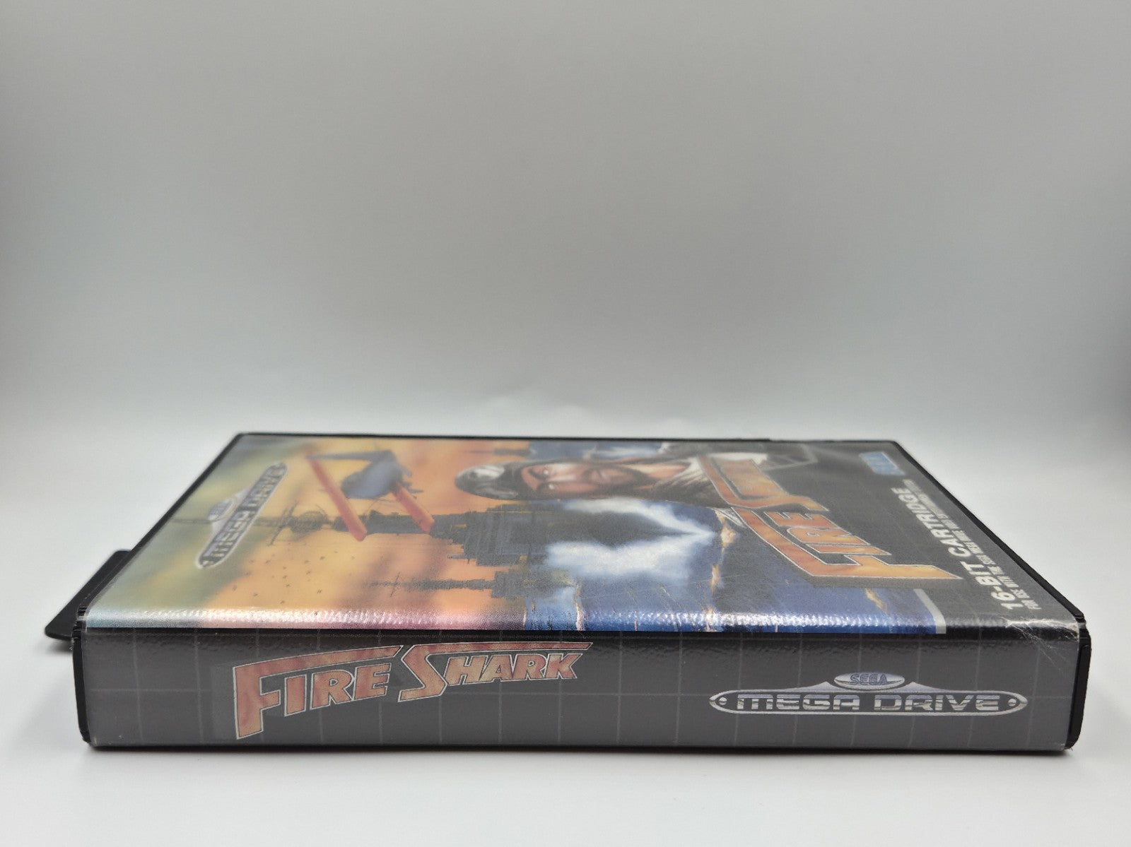 Sega Mega Drive Spiel Fire Shark mit OVP und Anleitung Multilingual 