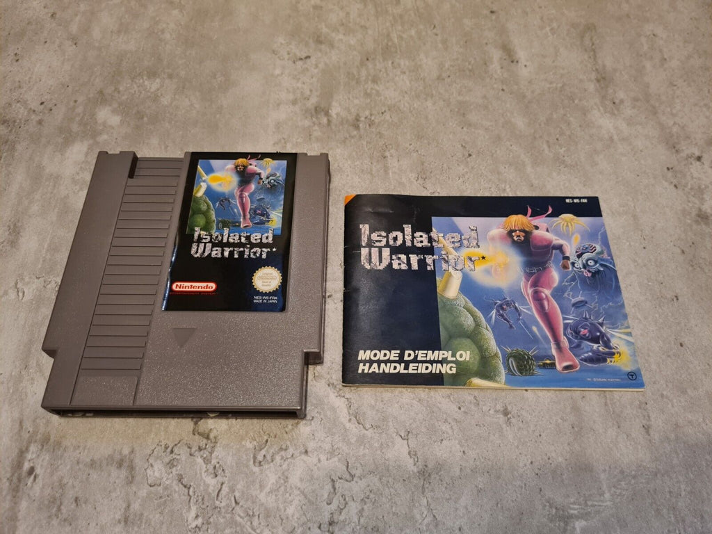 NES Isolated Warrior mit OVP und Anleitung FAH - T-Retro-Games 