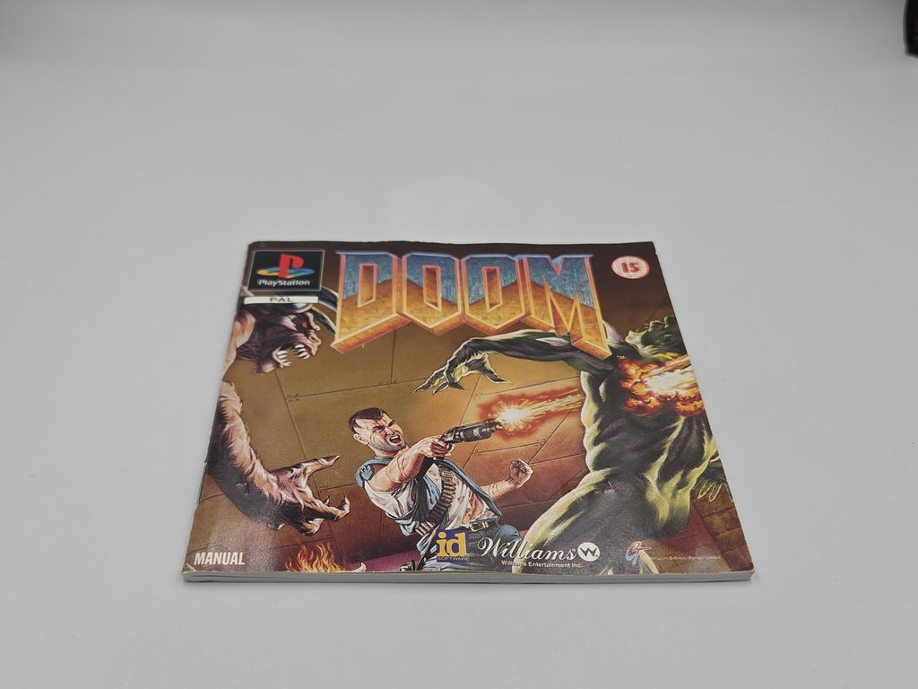 PS1 Playstation 1 Spiel Doom mit OVP und Anleitung Multilingual Big Box